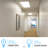 Rectangle Troffer LED Ceiling Light (Set of 2)-44461582