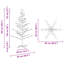 Wooden Christmas Tree with Stand Solid pine wood-1159478720-1159478725