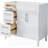 Freestanding Bathroom Storage Cabinet with 2 Drawers and a Tip-out Drawer