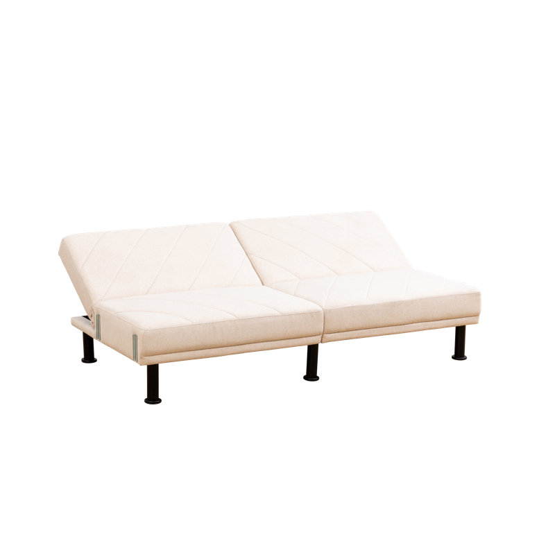 Marjoleine 77'' Upholstered Convertible Sofa