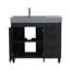 Meuble-lavabo simple 39,37 po avec comptoir en granite-179067914-179067916
