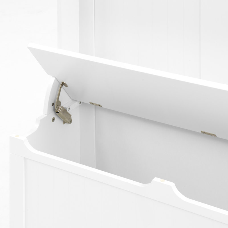 Banc d'entrée avec portemanteau, arbre d'entrée avec banc de rangement pour chaussures, rangement pour hall d'entrée avec 5 crochets, blanc