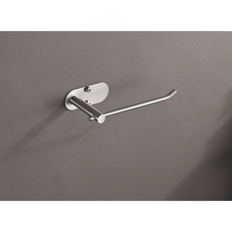 Paper Towel Holder - Self-Adhesive Or Drilling, Stainless Steel Wall-Mounted Paper Towel Holder For Kitchen, Bathroom