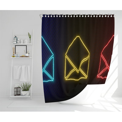 Dilpreet Polyester Shower Curtain Set