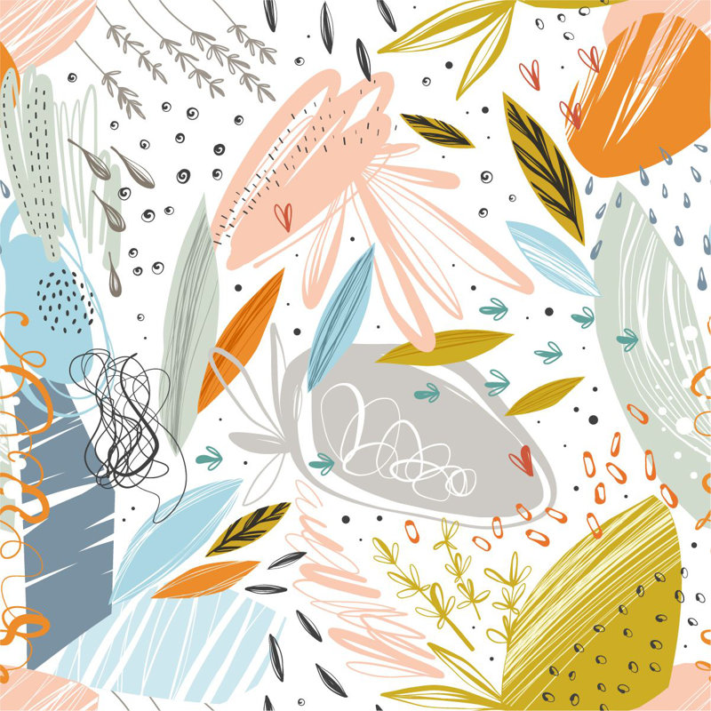 Panneau de papier peint Belgrover, Papier, L 18,75 po x l 25 po