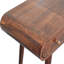 Commode en noyer, table de miroir pliable