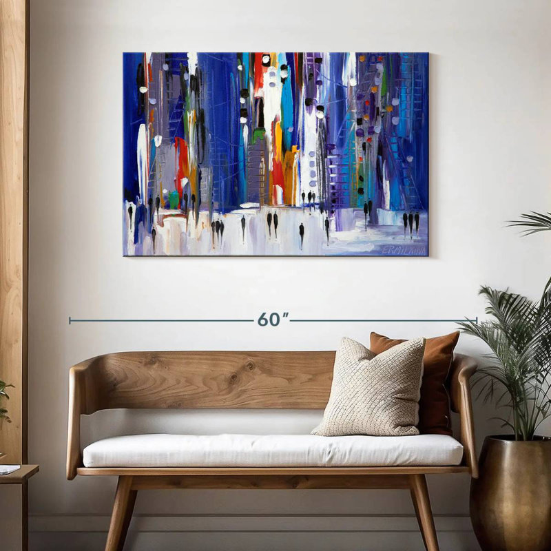 Avery Night City, 30" H x 45" W