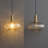 Luminaire suspendu en laiton 1 lumière Salicia-2930044