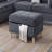 Upholstered L-Shaped Sectional Reversible-1337588817