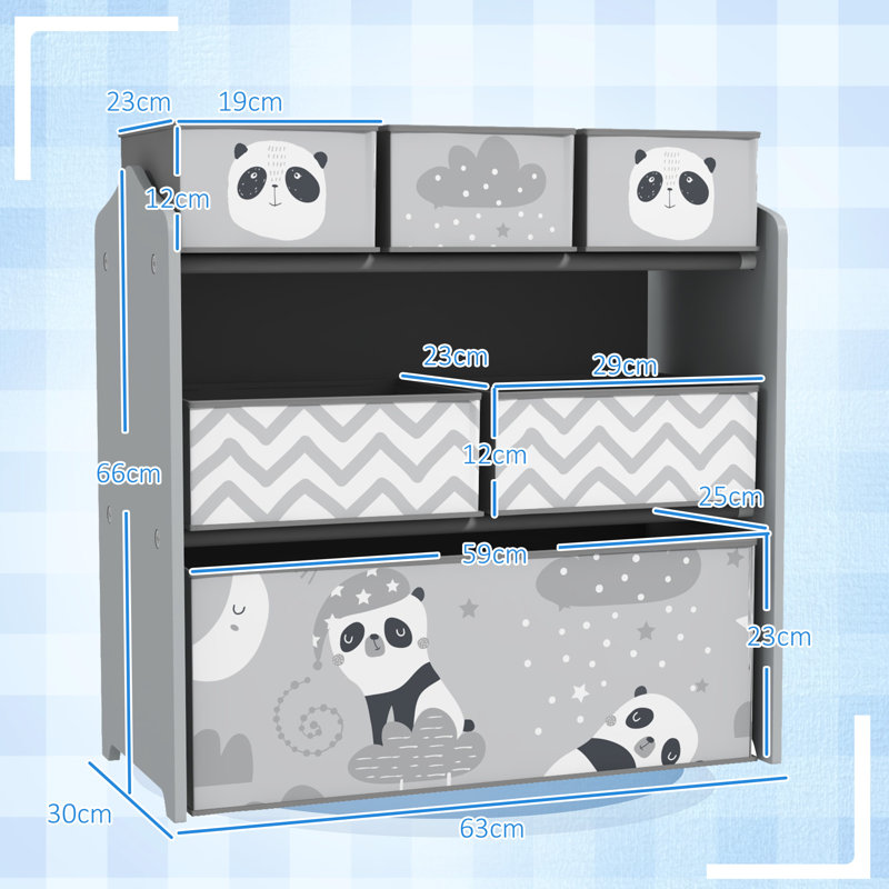 Tsakig Zoomie Kids Toy Organiser