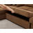 123" Oversized Sectional Sleepr Sofa U Shaped Sectional Sofa With Storage Chaise 4 Throw Pillows For Living Room-1371001315