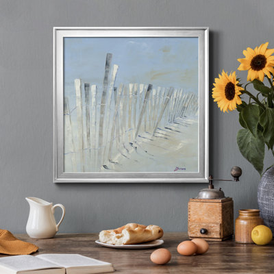 " Ocean Fence " Painting Print