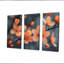 Photo de fleur de cerisier orange pastel - ensemble d'art mural fleur de cerisier-107188743-107188745