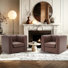 Ensemble 2 pièces de fauteuils de salon Allard