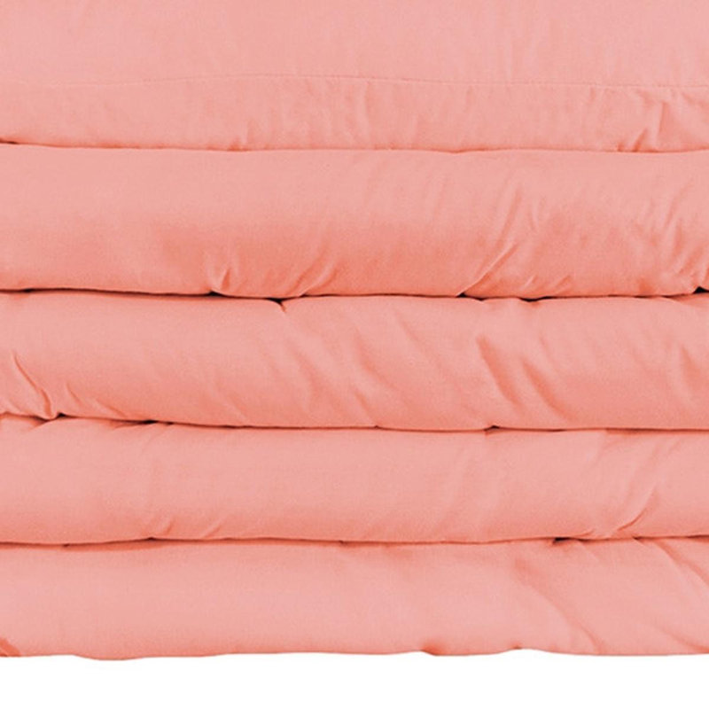 Ensemble de housse de couette lavable en coton Dusty Rose