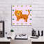 «Cute Leopard», art mural sur toile-1448818701