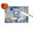 White Tiger Glass Cutting Board Large