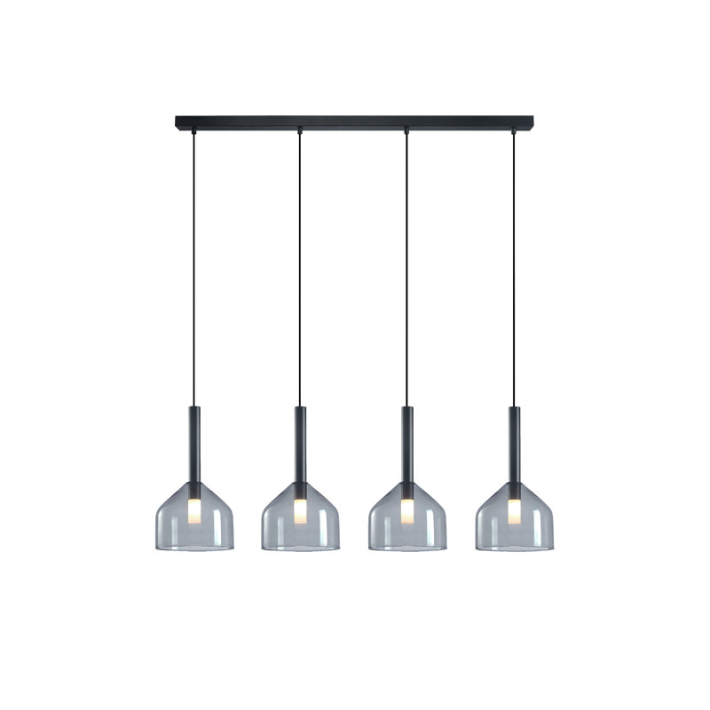 Kali - 4-Light Island Light - Black