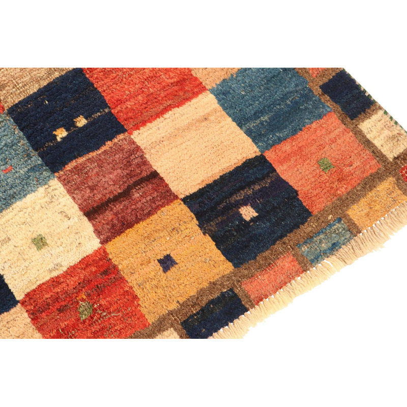 One-of-a-Kind 3'4" X 4'4" Hand Knotted Area Rug