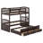 Bunk Bed With Ladder,Safety Rail,Trundle And Drawers