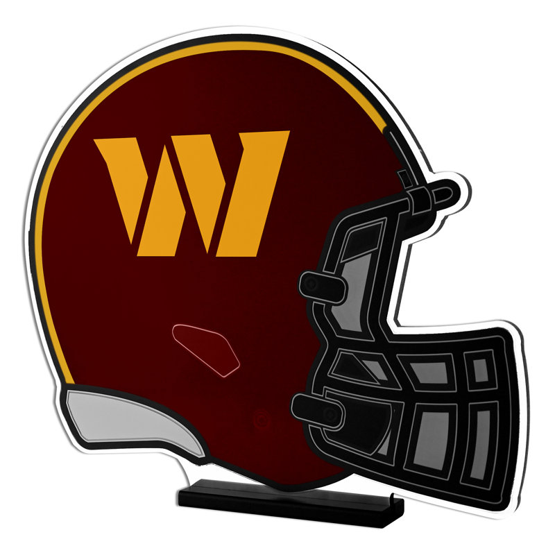 Casque lumineux Infinity de 24 pouces des Washington Commanders (NFL), NFL Commanders de Washington