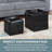Aihnoa Square Ottoman with Stool and Reversible Tray-1655704630