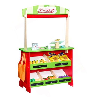 Meuble de jeu en bois réversible 2-en-1