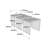 Modern Nesting Table Set (3 Pieces), Anthracite & Oak, 19.7 x 15.7 x 15.0 inches | 100% Melamine Coated Particle Board, Thickness: 0.7 inches | Stylish & Functional for Home Office & Living Spaces