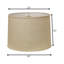  13" Top Linen Drum Lamp Shade-2085251329