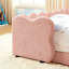 Lit simple pour enfant en forme de dinosaure avec garde-corps sécuritaire, base de lit pour tout-petit en bois massif-388220279