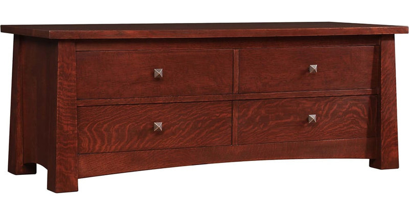 Highlands 4 - Drawer Solid Wood Dresser, Centennial