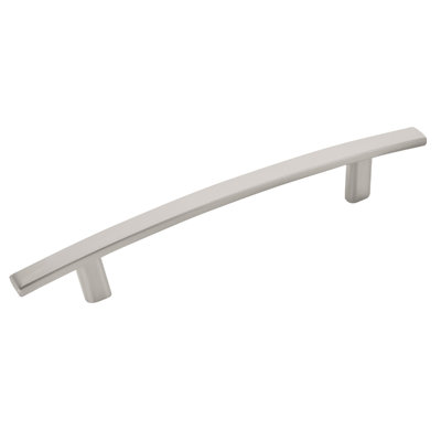 Cyprus 5-1/16 inch (128mm) Centre-to-Centre Satin Nickel Cabinet Pull