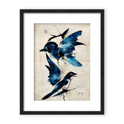 Nature Inspired Blue Birds
