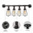 Rust Water Pipe Wall Sconce Industrial Multi Heads Wall Mount Light