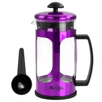 The purple coffee maker I've been hawking. ♡♡ it  Cozinha roxa, Decoração  de casa roxa, Idéias de organização de cozinha