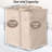 Corner Home Gym Storage Rack Exercise Equipment Organizer Water-Resistant Polyester Yoga Mat Storage Oatmeal Beige
