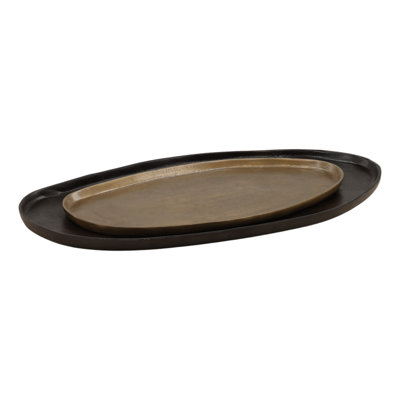 Plateau Roshan, lot de 2, multicolore