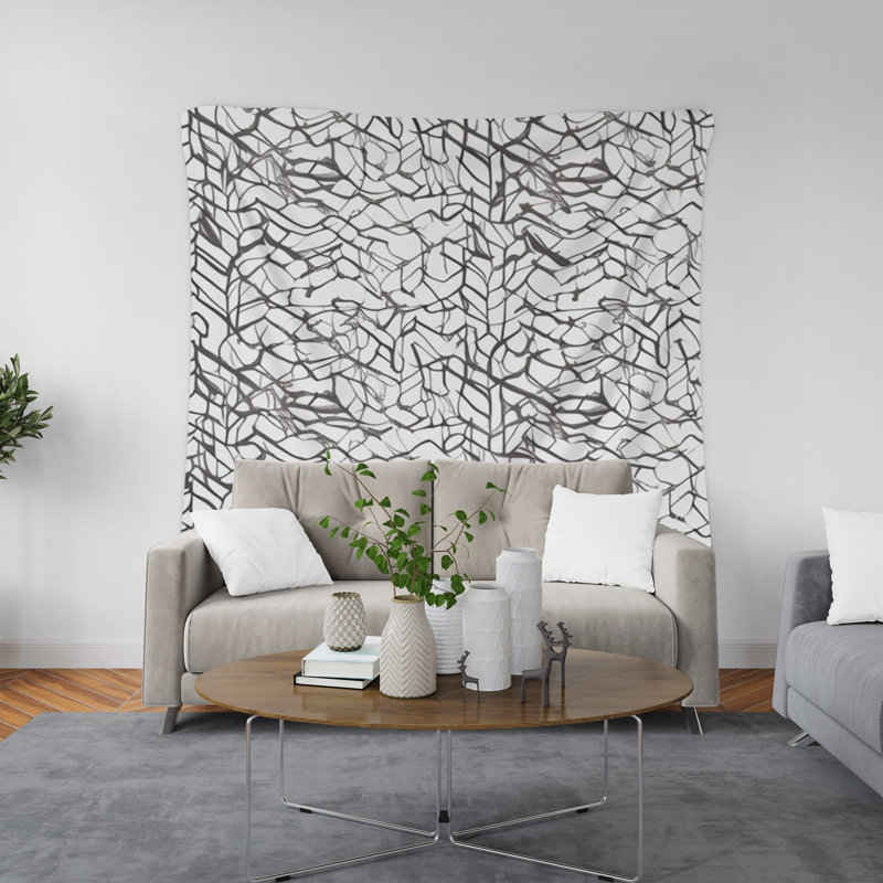 Tapisserie murale, H 60 po x l 51 po