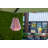11'' Solar Powered Integrated LED Outdoor Lantern