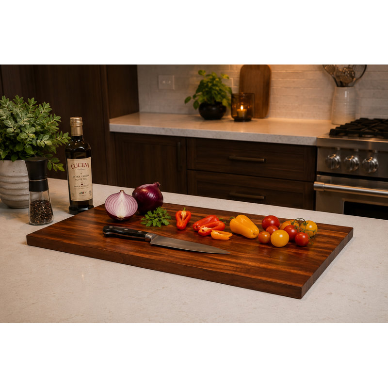 Extra Large Solid Mahogany Cutting Board