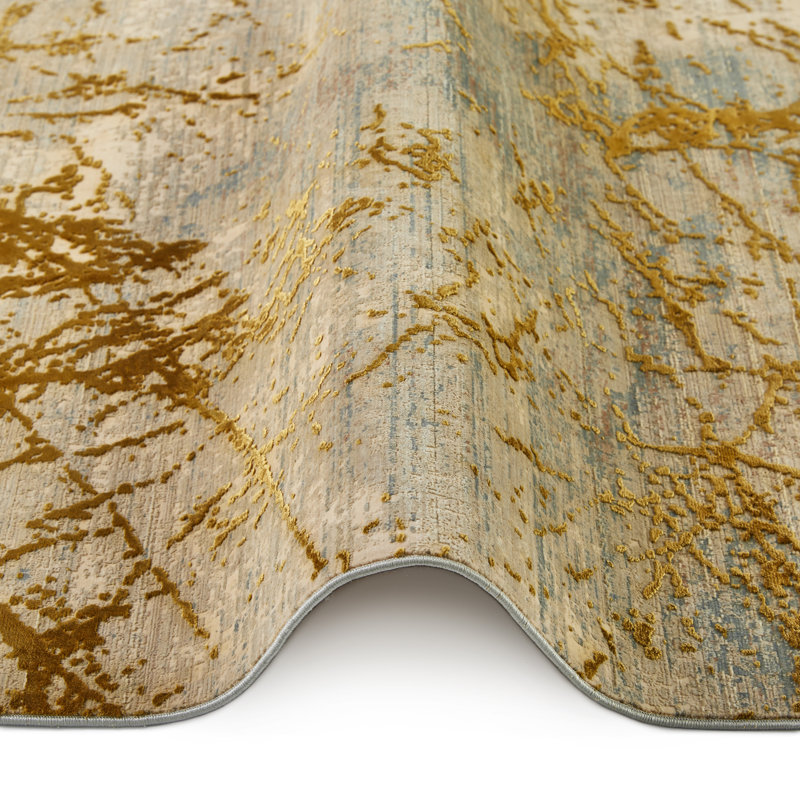 Alphe Abstract Area Rug, Rectangle 60 x 90cm