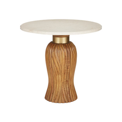Tassel Marble End Table