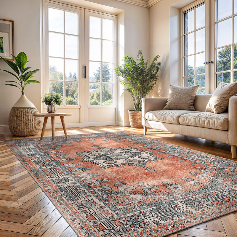 Tapis Koressa avec envers antidérapant, Rectangle 9 pi x 12 pi