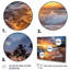 Photo de plage, coucher de soleil, Serenade IX - art mural plage côtière-1238991339-1238991345
