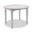 Caidan Extendable Pine Round Solid Wood Dining Table