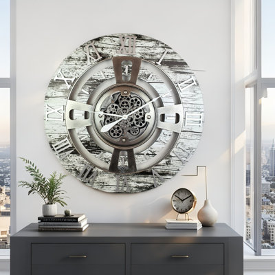 Solid Wood Wall Clock
