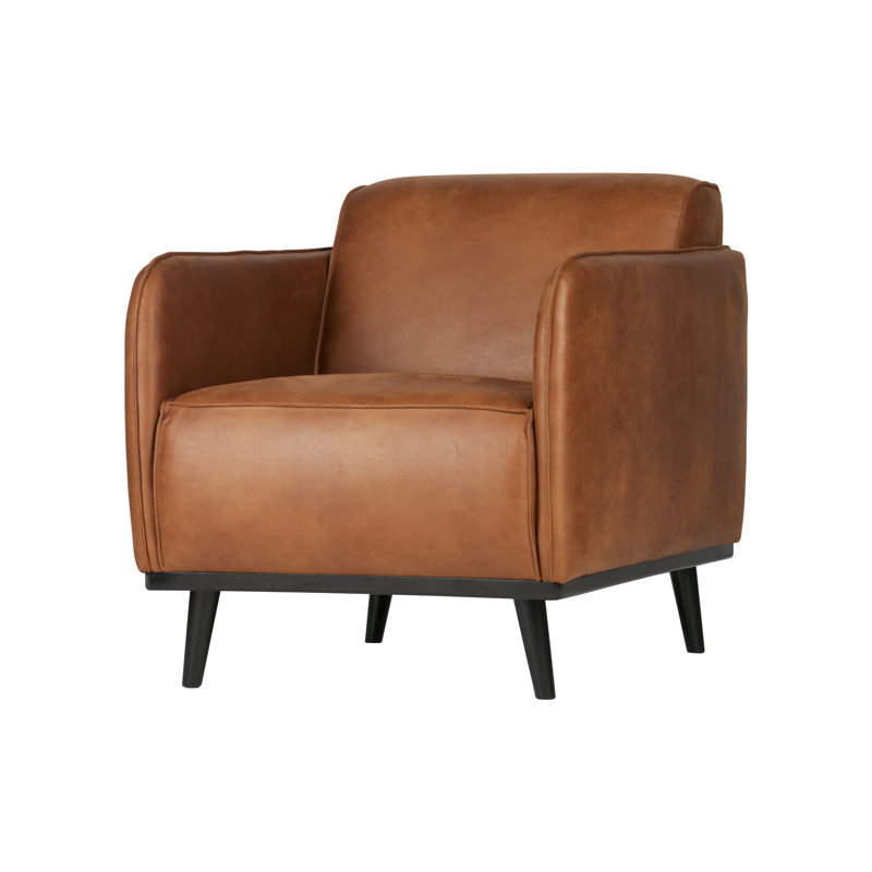 Statement Club Chair, Cognac
