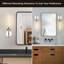 Appliques murales modernes avec design moleté, éclairage mural en verre pour meuble-lavabo, salon, chambre à coucher, couloir et cuisine-1416001668