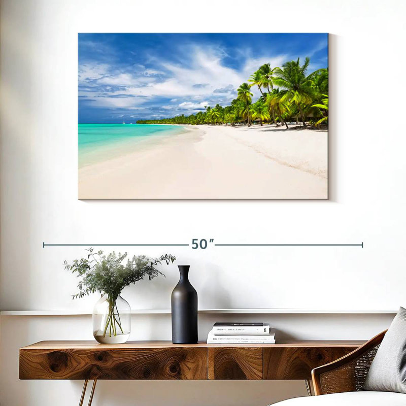 Gillard Saona Island Shore, 26" H x 39" W