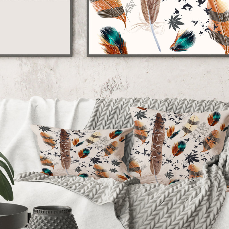 Animal Print Throw Pillow, 16" x 16"